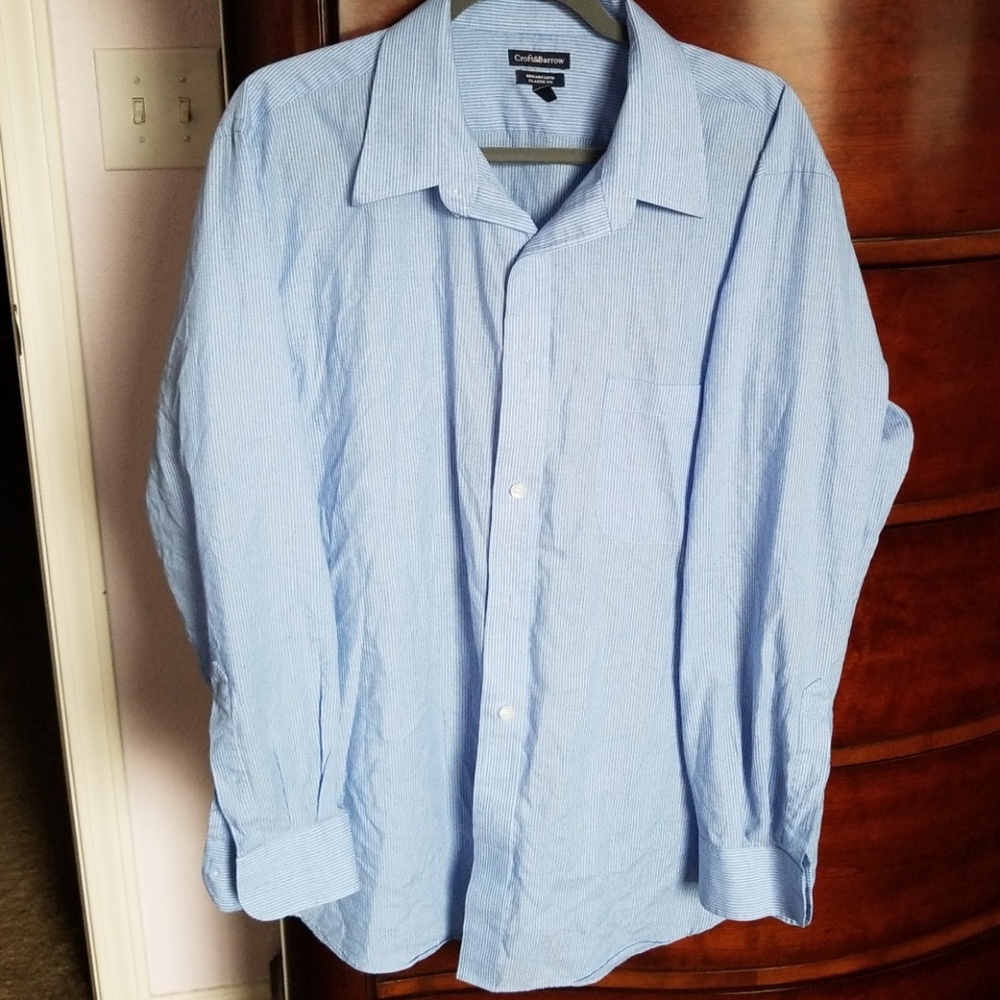 Mens button down dress shirt